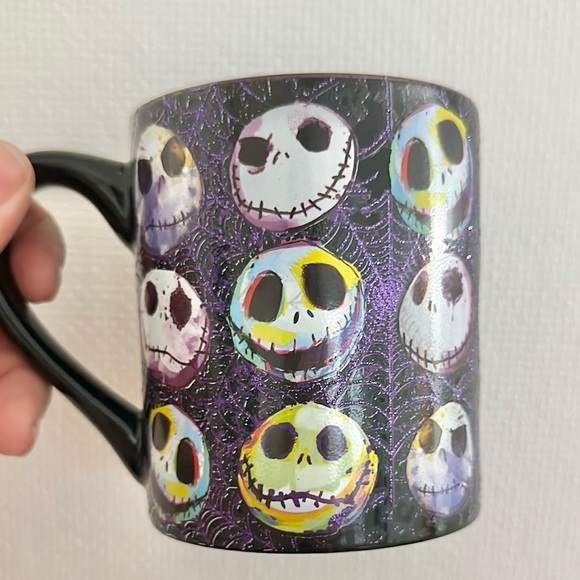 Jack Skellington Black purple ceramic Mug - Picture 1 of 2